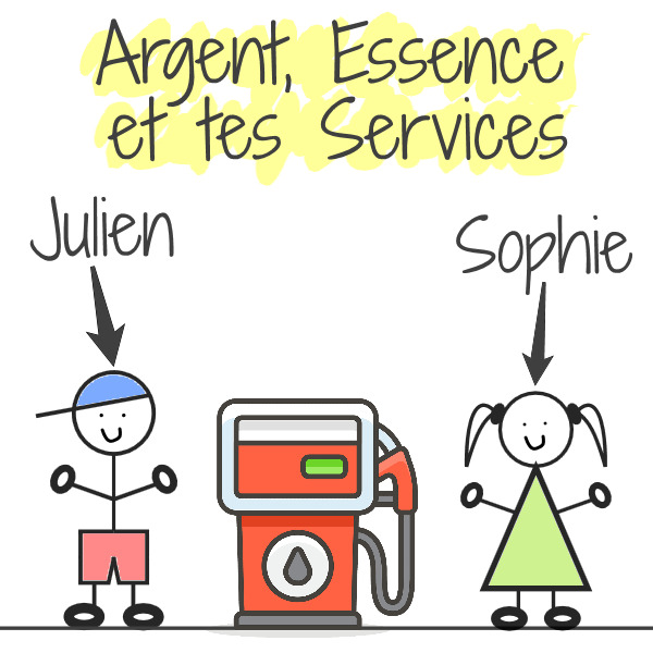 argent, valeur et services