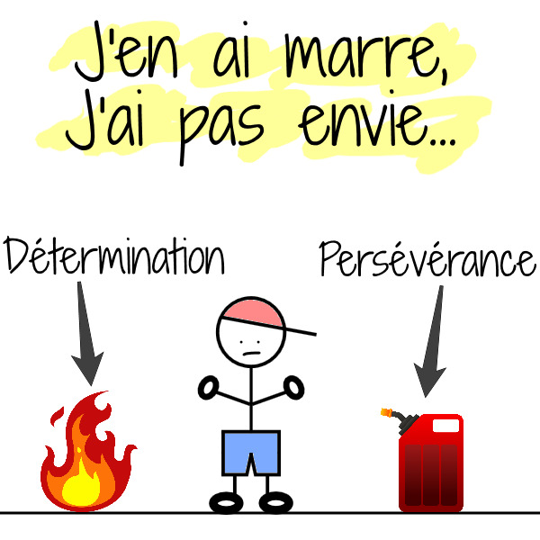 détermination persévérance