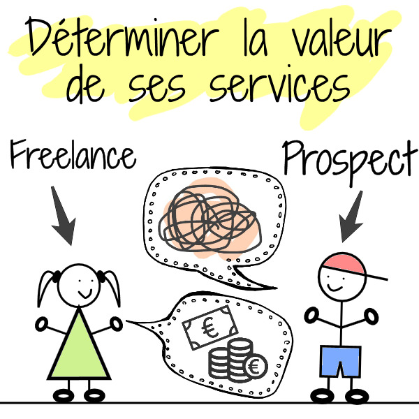 déterminer valeur services freelance
