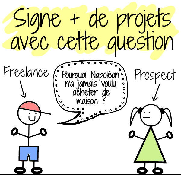 signature projets freelance question
