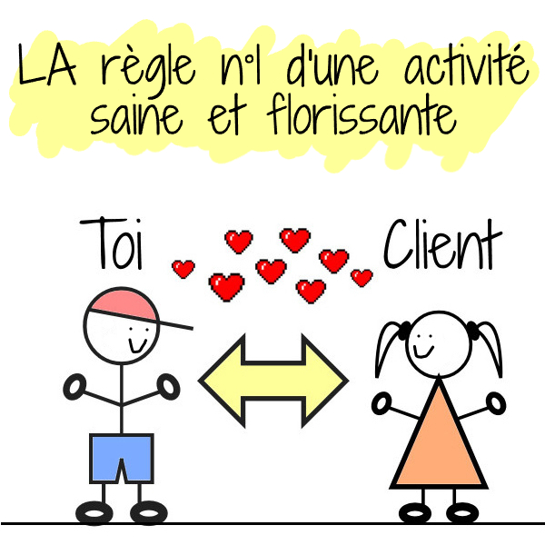 la règle primordiale quand on a une activité freelance de service