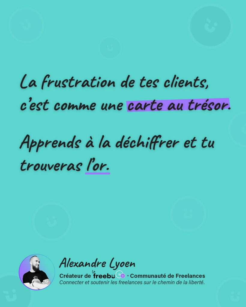 écart situation actuelle et situation désirée clients