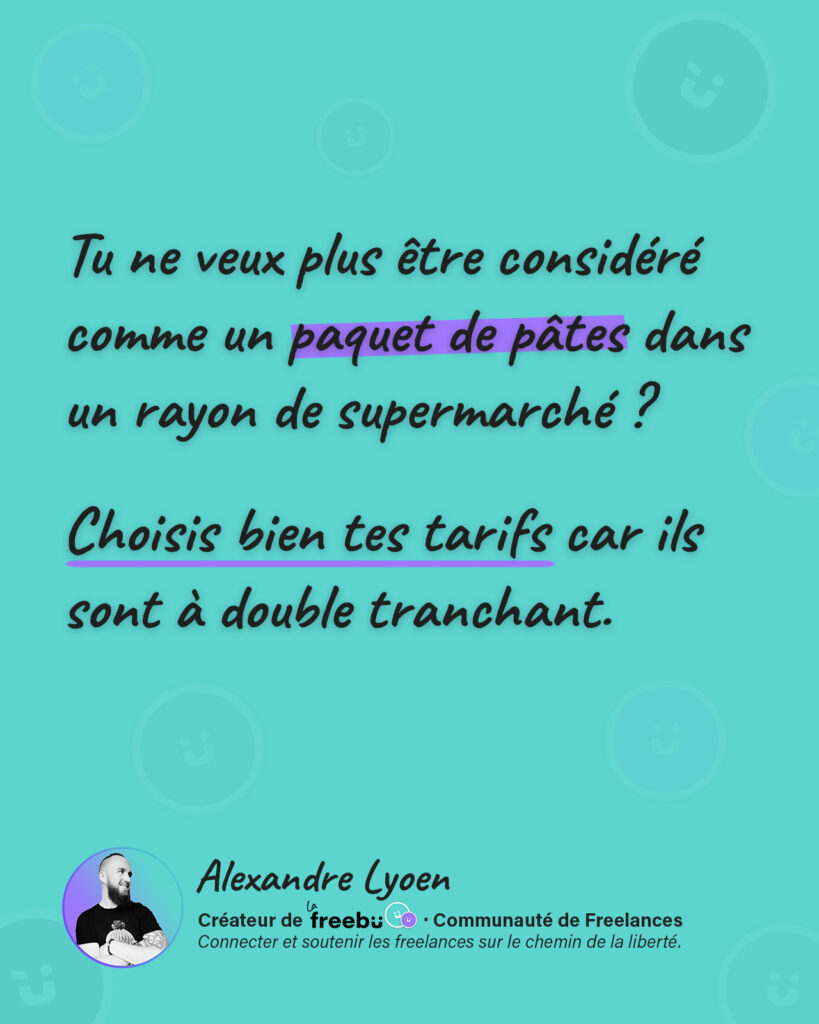 paradoxe du prix et effet lidl chez les freelances